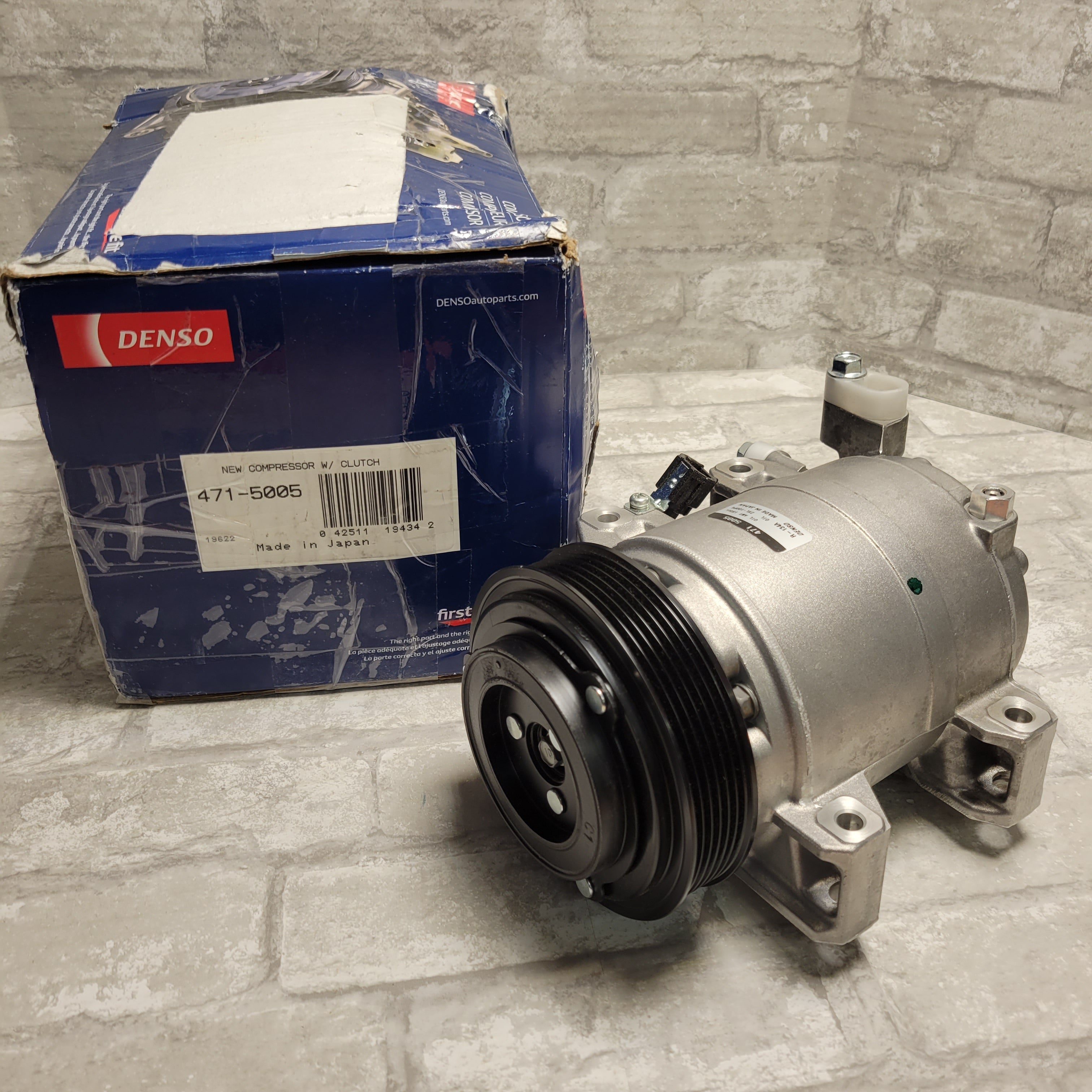 Denso 471-5005 A/C Compressor (8068995252462)